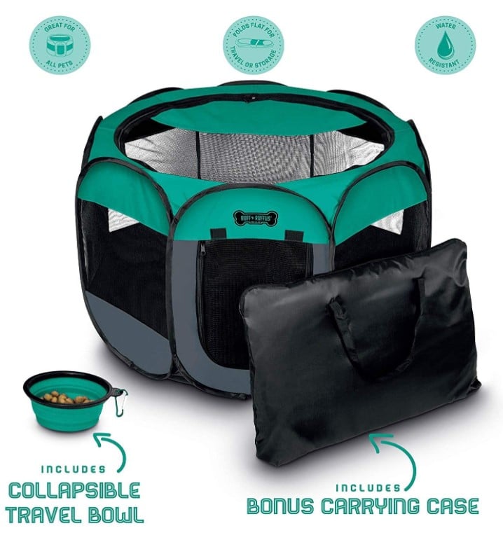 Ruff 'n' Ruffus Portable Foldable Pet Playpen