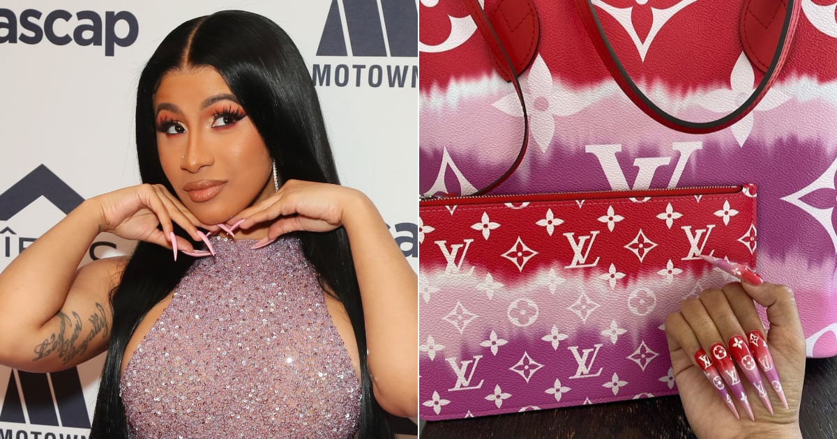 Cardi B Matched Her Hair To Her Louis Vuitton Bag