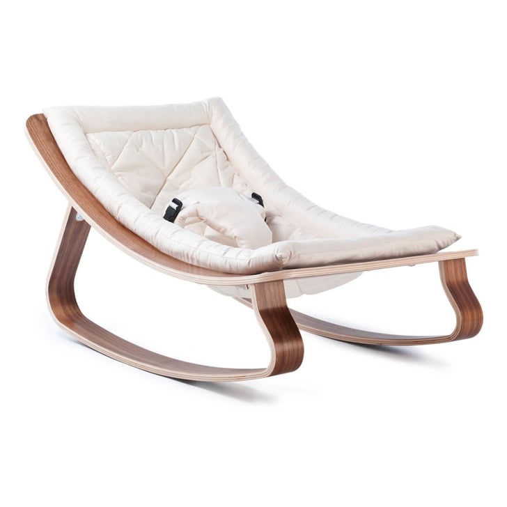 wooden baby lounger