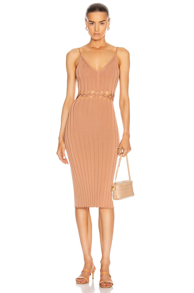 Dion Lee Braid Cami Dress in Clay