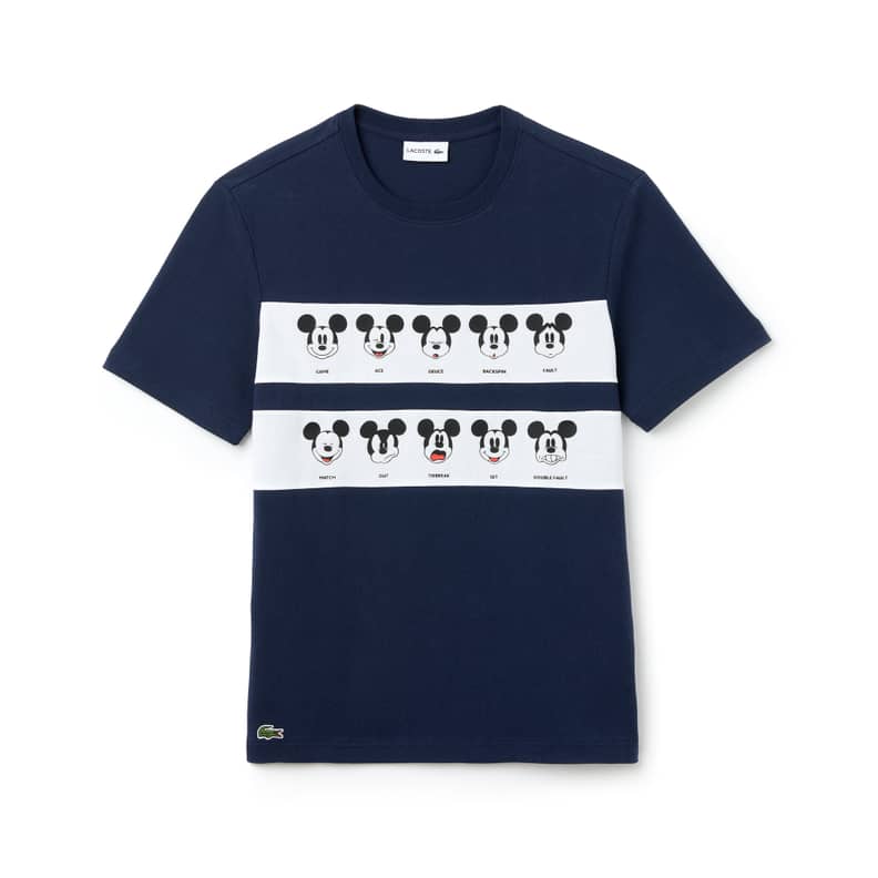 Tee shirt lacoste mickey top