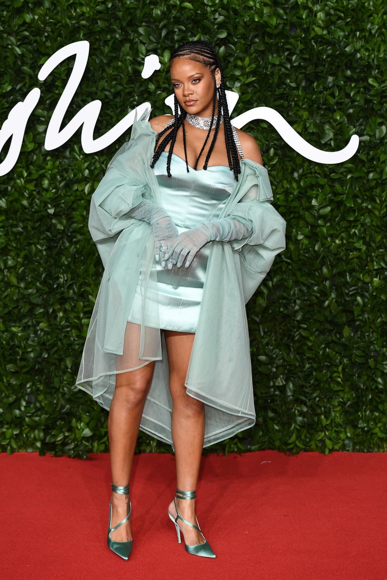 Rihanna at the British Fashion Awards 2019