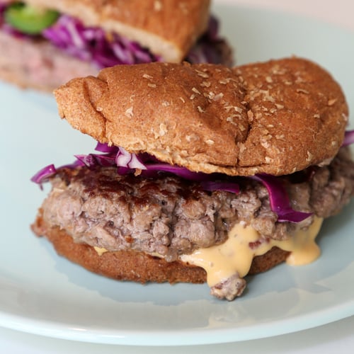 Queso Hamburger Recipe POPSUGAR Food