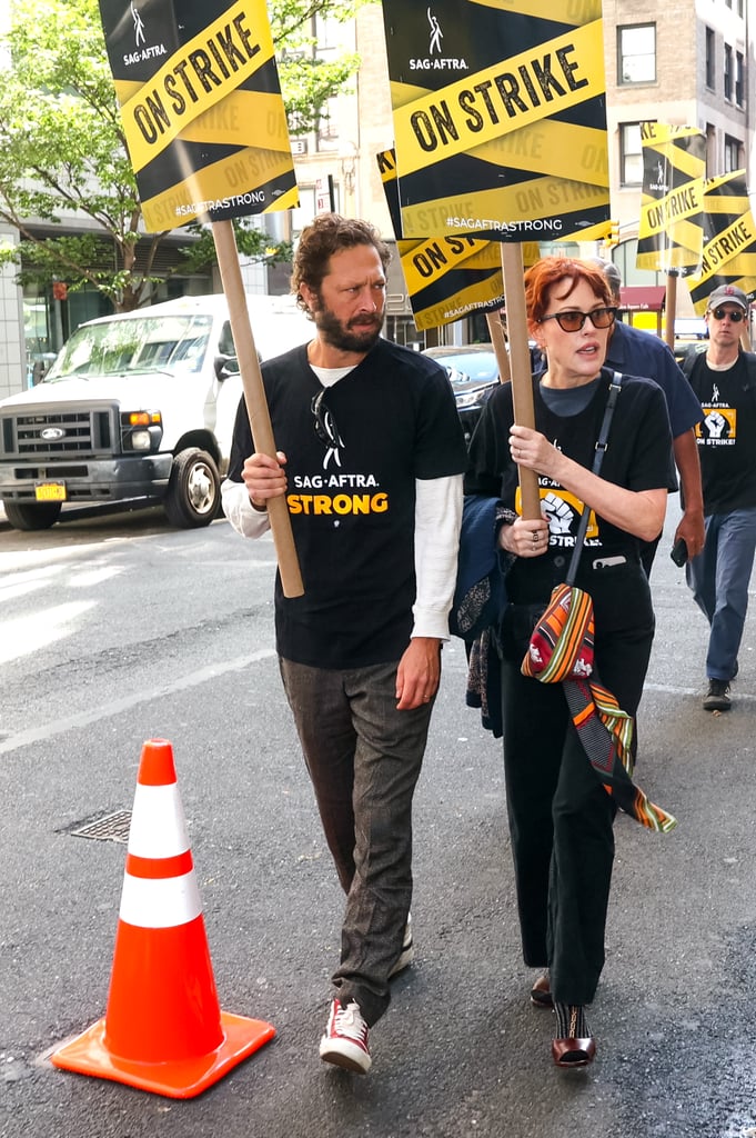Ebon Moss-Bachrach and Molly Ringwald