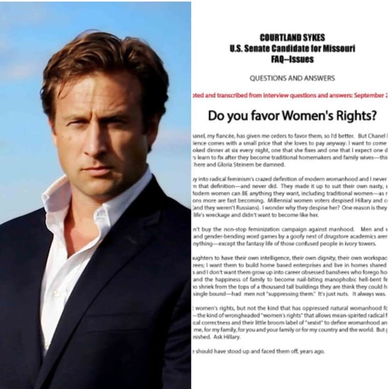 Missouri Senator Comments on Women's Rights