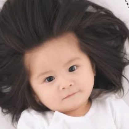 Baby Chanco Pantene Hair Model