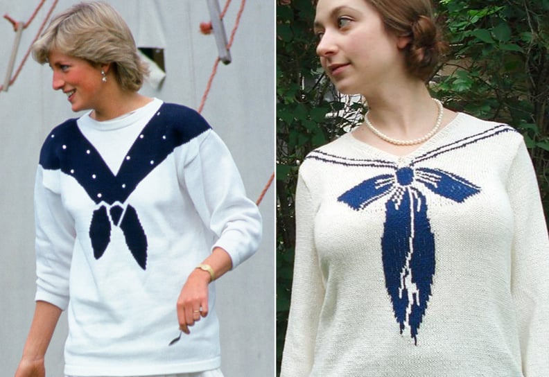 Princess Diana Sailor Sweater Knitting Pattern