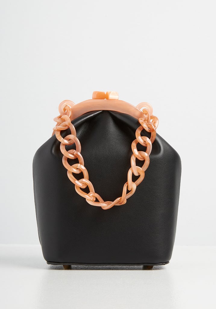 ModCloth Lusting Over Leather and Lucite Bag