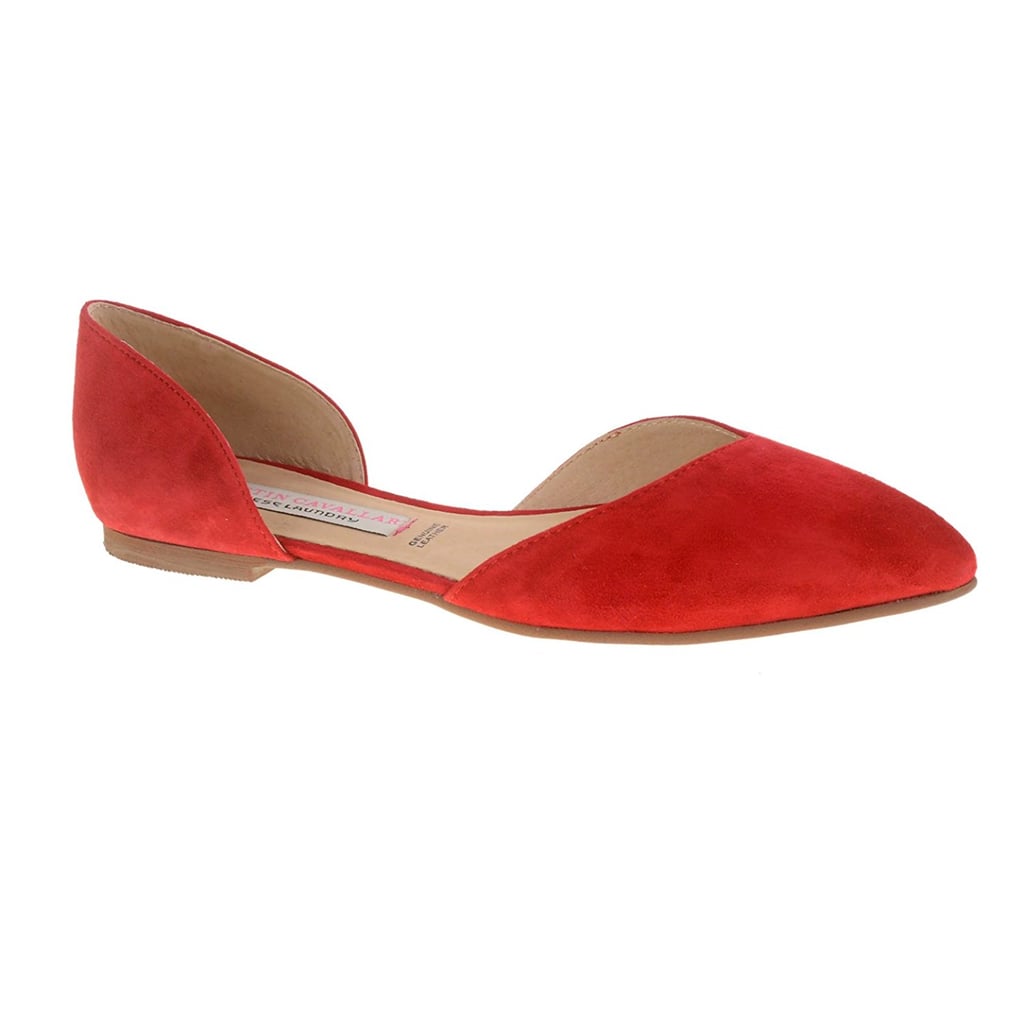 two part pointed flats