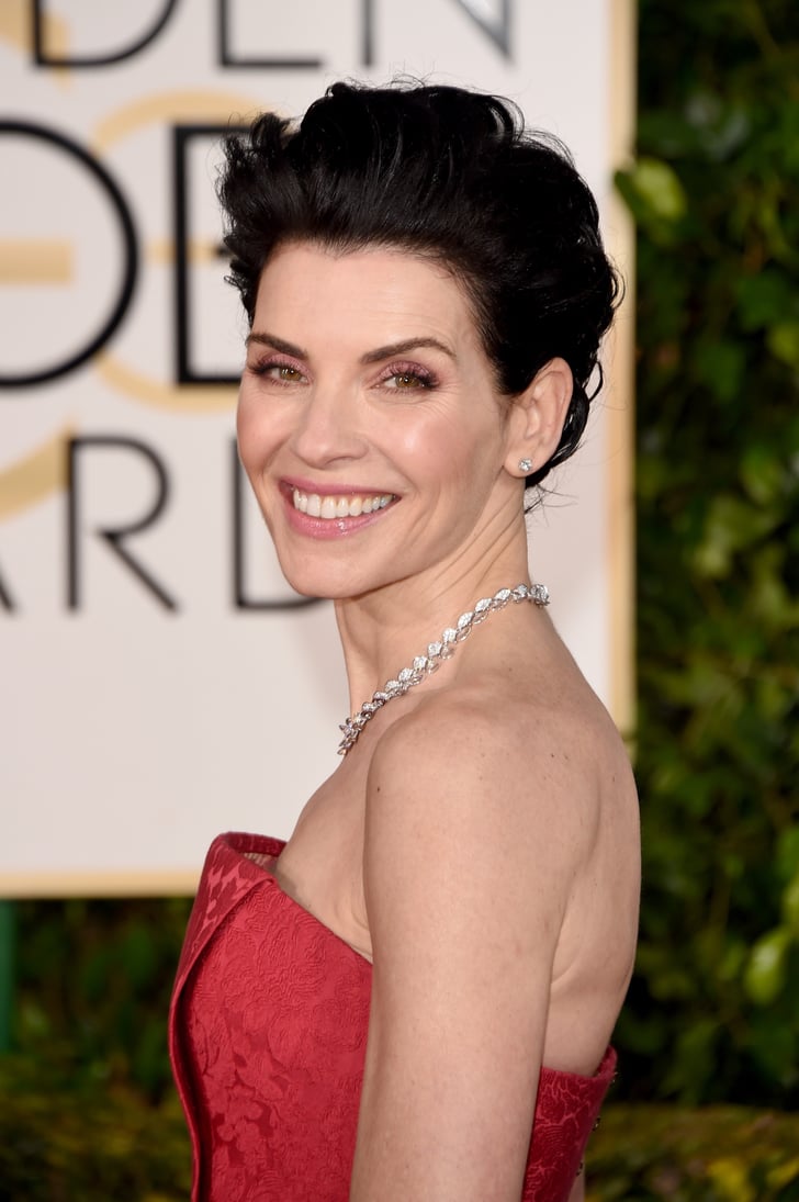 Julianna Margulies | Hair and Makeup at Golden Globes 2015 | Red Carpet