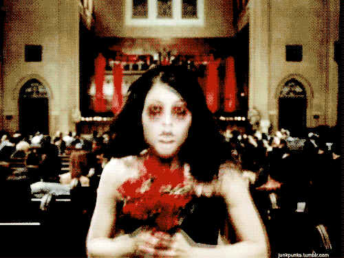 Tracy Phillips in My Chemical Romance's "Helena"