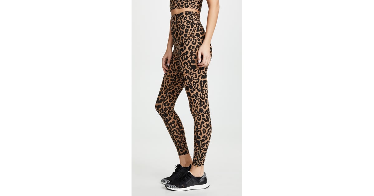 LNA Leopard Zipper Leggings Kick Start Your New Year s Fitness