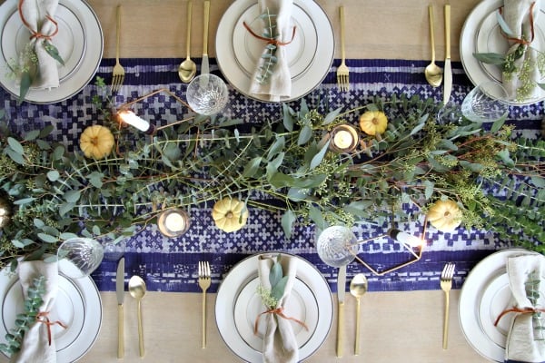 Eucalyptus Centerpiece 15 Diy Thanksgiving Centerpieces That Will Keep Everyone At The Table For Hours Popsugar Family Photo 13