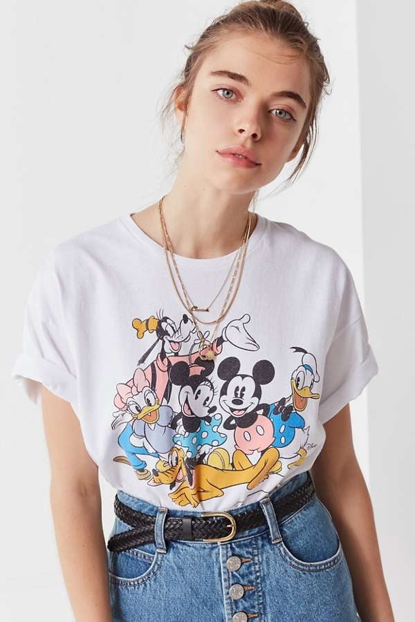 womens disney crew neck