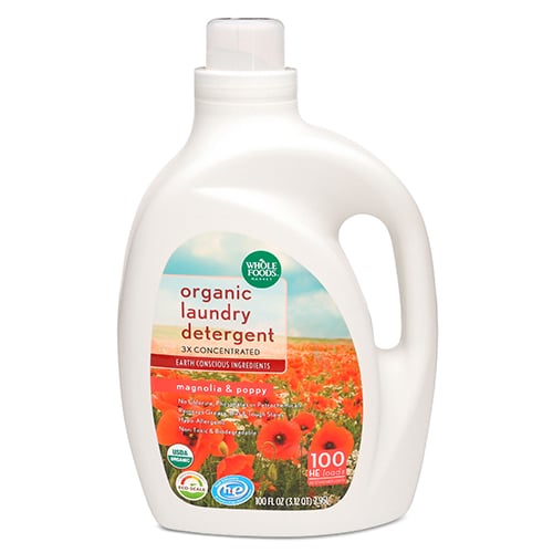 Whole Foods Market Organic Laundry Detergent Natural Home Products at