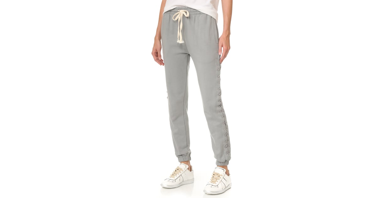 button up with sweatpants