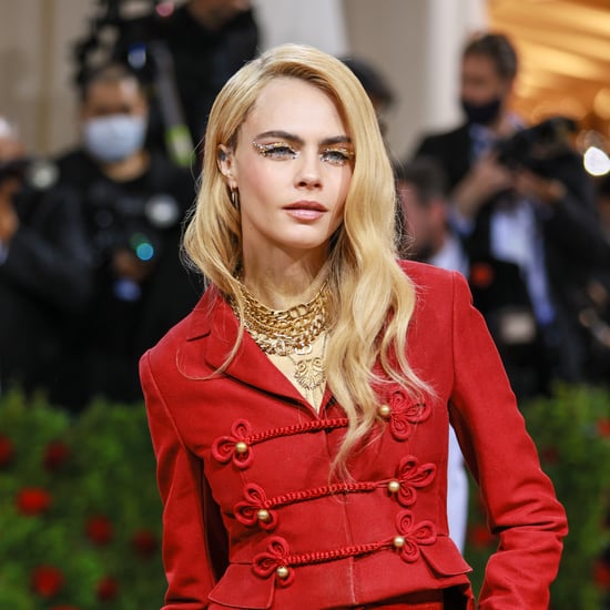 Cara Delevingne's Gold Body Makeup at the 2022 Met Gala