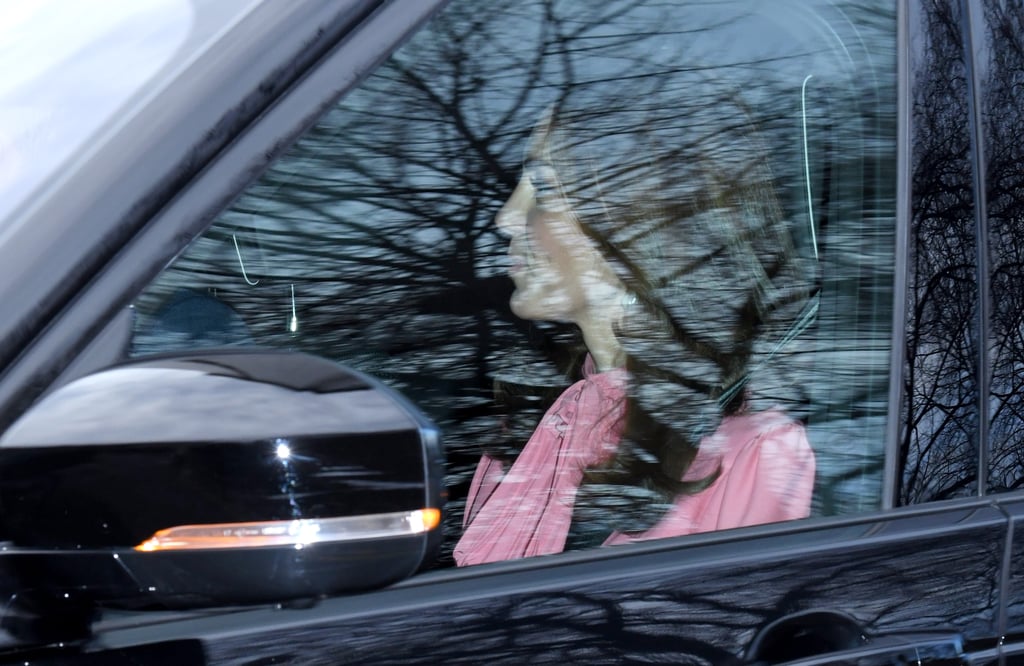 Kate Middleton Pink Dress at Queen's Christmas Lunch 2018