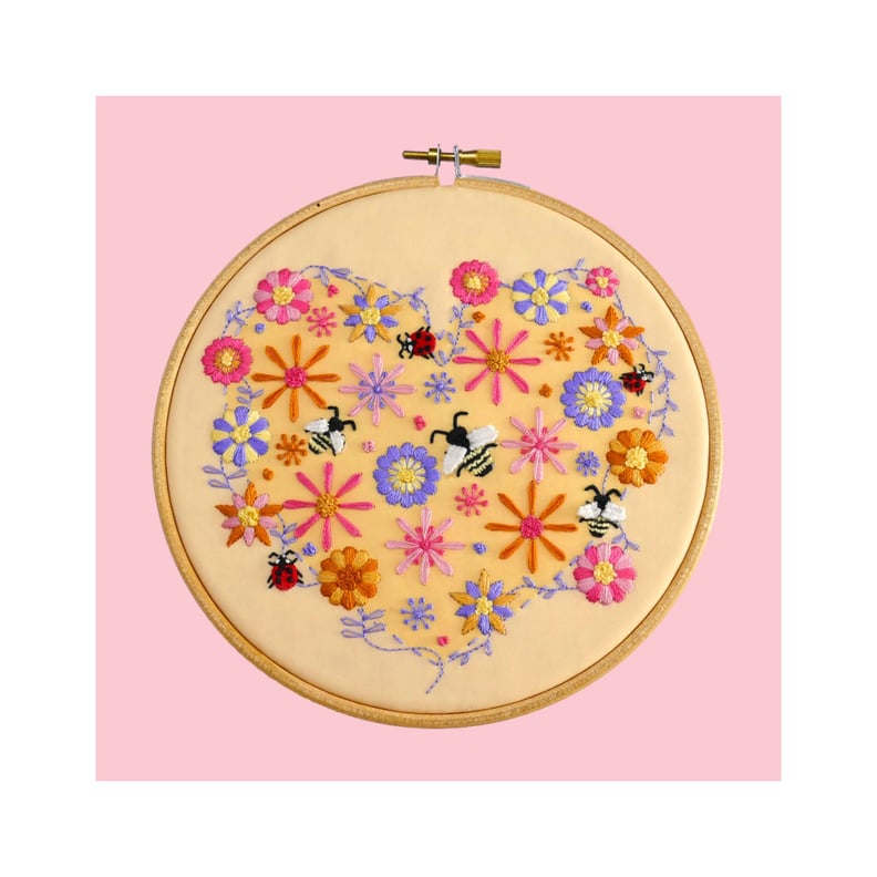Bees Embroidery Kit