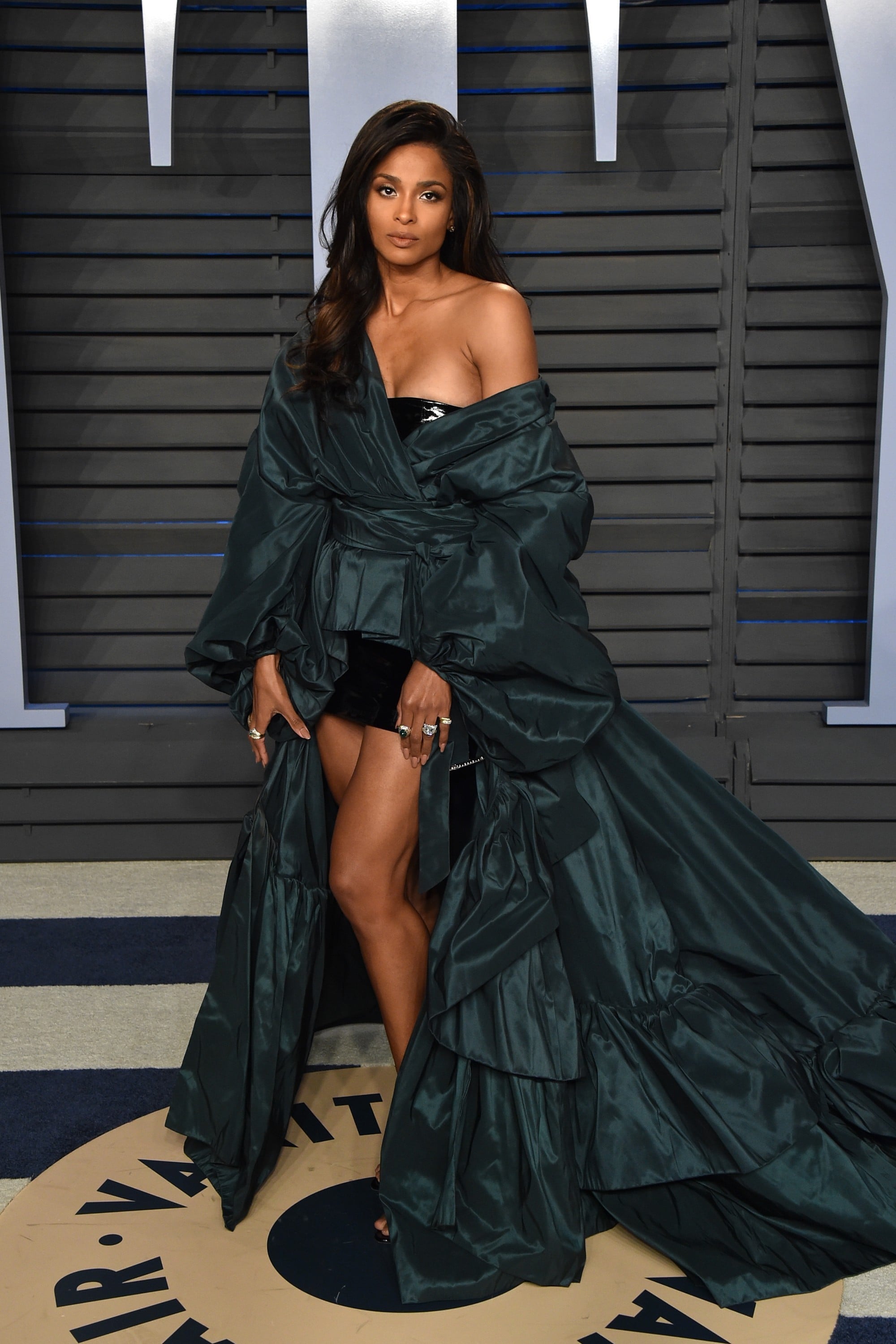 ciara vanity fair party dress Ciara Miller Dazzles at Vanity Fairs Vanities Party
