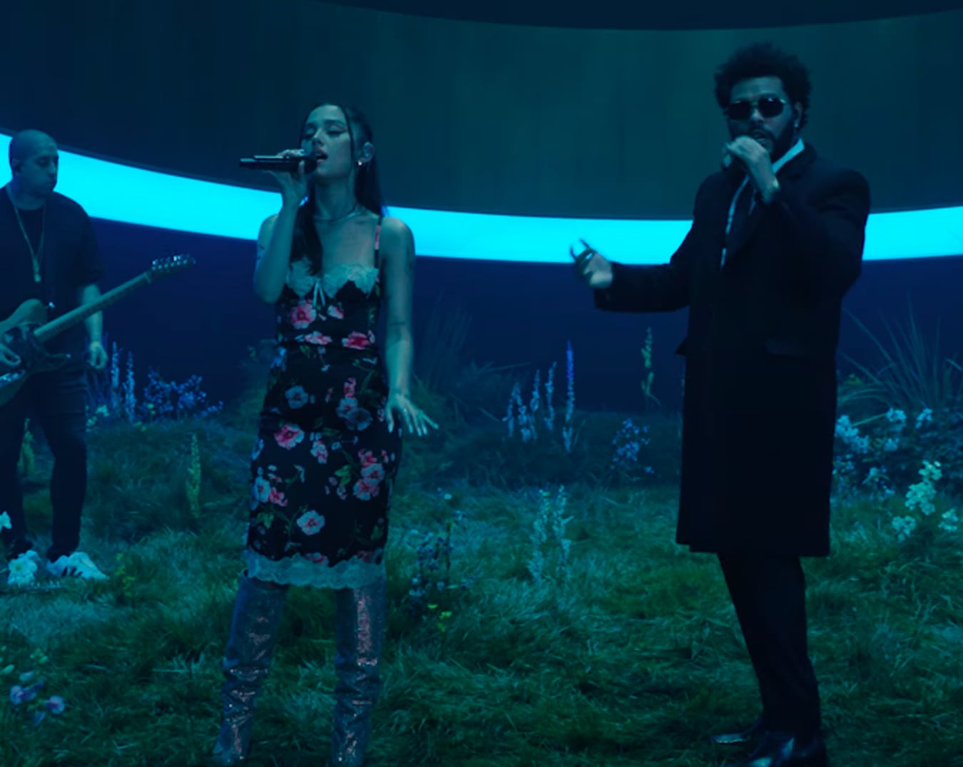 Ariana Grande's Silver Boots in "Off the Table" Performance POPSUGAR