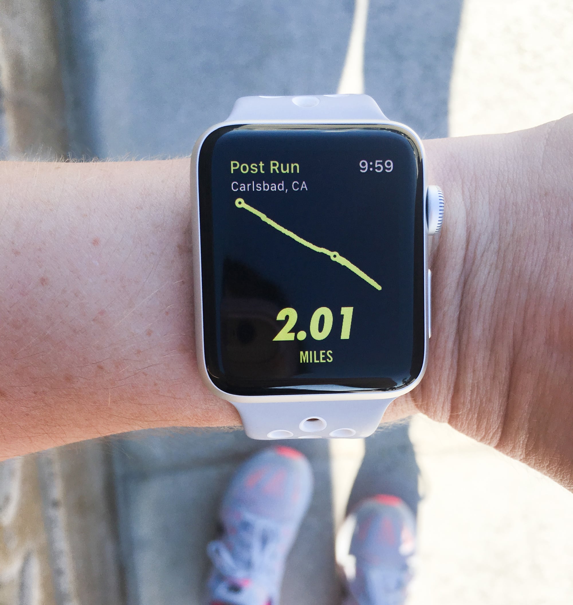 apple watch adidas running app