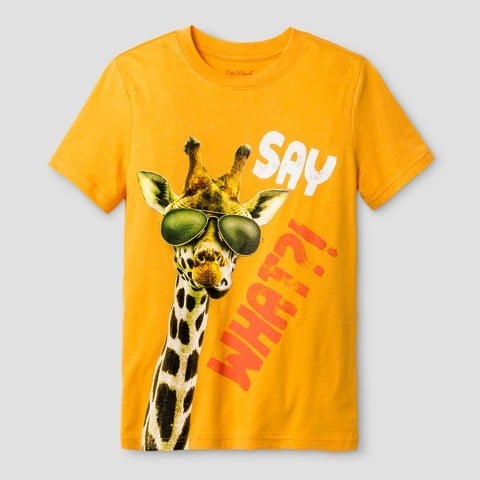 Cat & Jack Boys' T-Shirt Giraffe Cat & Jack