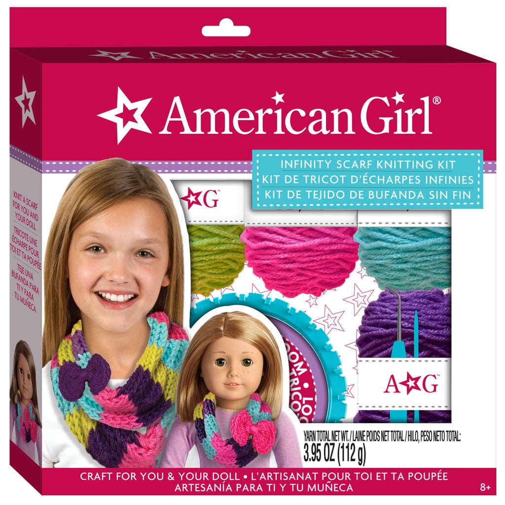 American Girl Infinity Scarf Knitting Kit ($11)