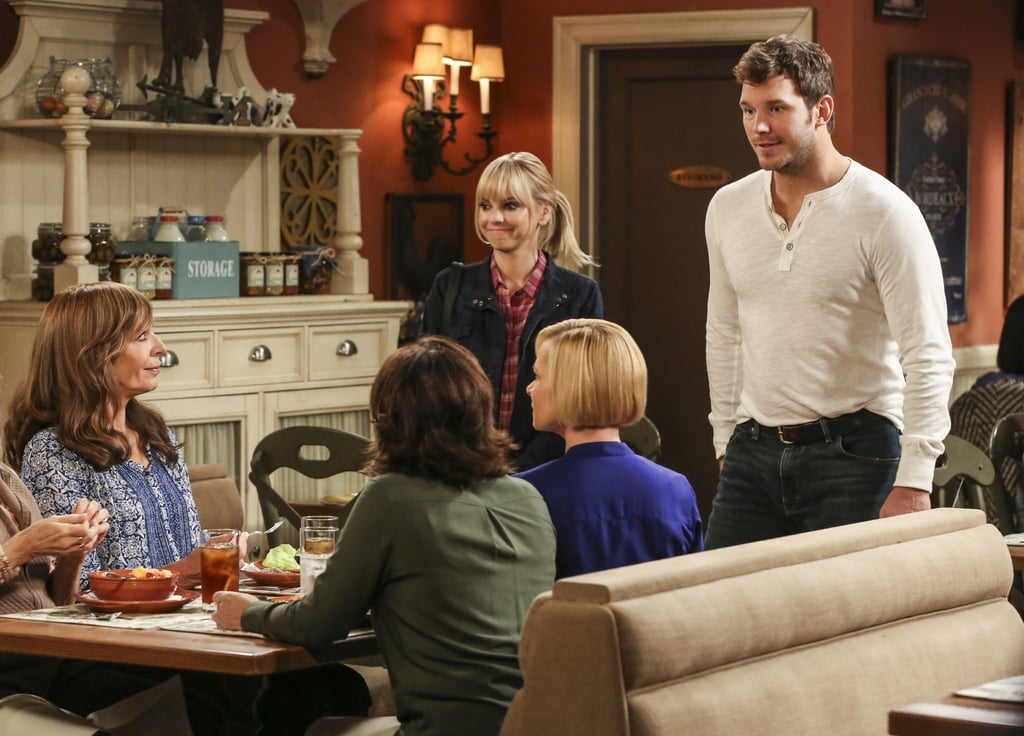 Chris Pratt and Anna Faris on Mom Pictures