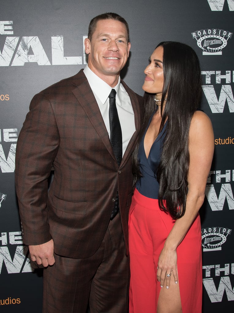April: Nikki Joined Her Man at the NYC Premiere of The Wall