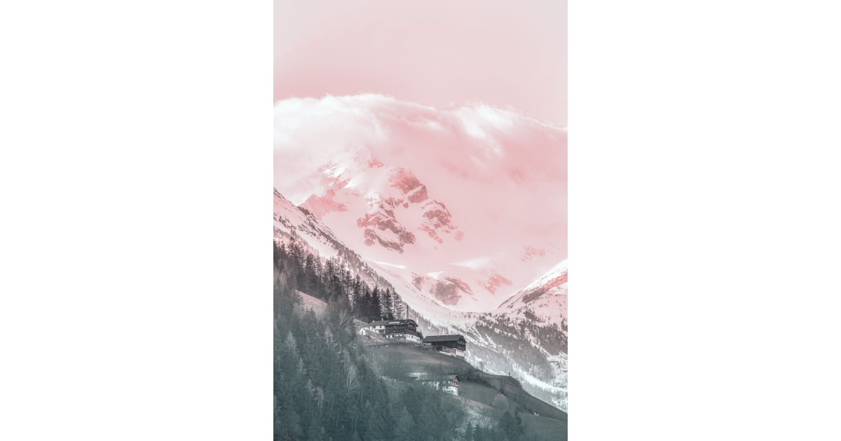 Pastel Mountains iPhone Wallpaper | Best Wallpaper Ideas For Your Home
