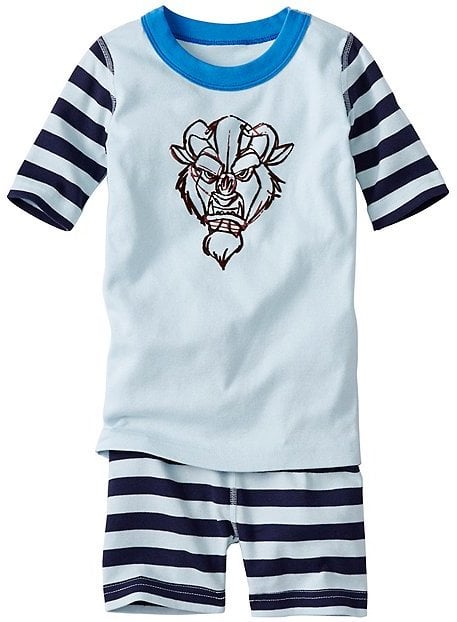 Kids Disney Beauty & The Beast Short John Pajamas ($42)