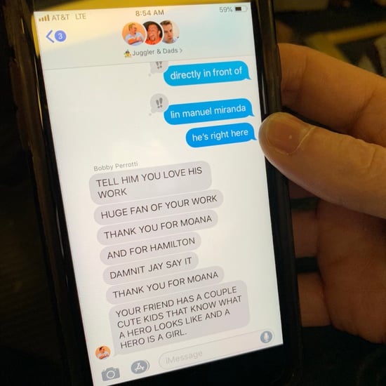 Lin-Manuel Miranda Shares Text Exchange Between Dad Group