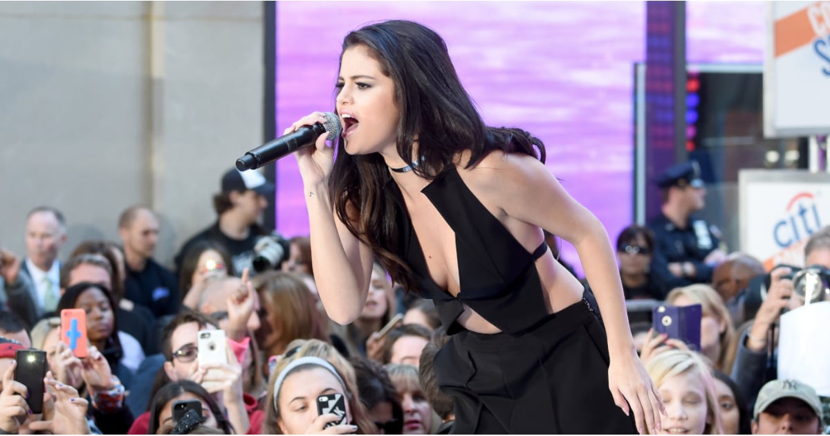 Selena Gomez At The Today Show October 2015 Popsugar Latina 