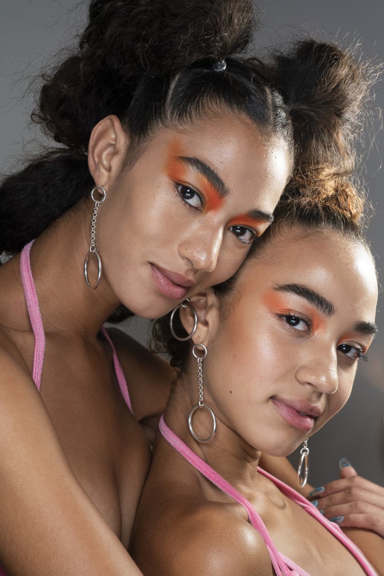 Easy, Loopy Hairstyles: Chromat Spring 2020
