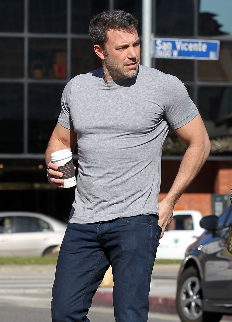 Ben Affleck's shirt seriously underestimated what it signed up for.