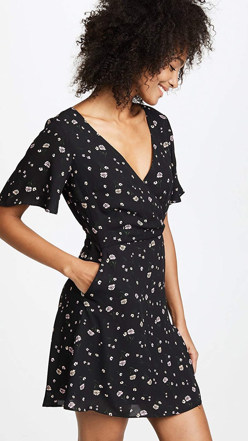 BB Dakota Lettie Printed Wrap Dress