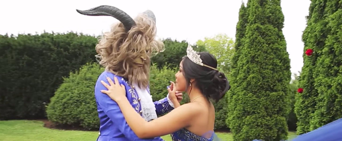Beauty and the Beast Themed Quinceanera | PS Family