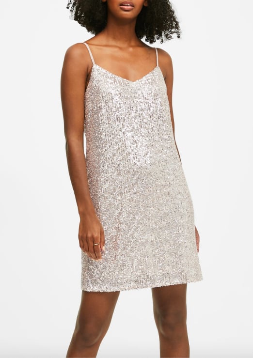 Sequin Slip Dress