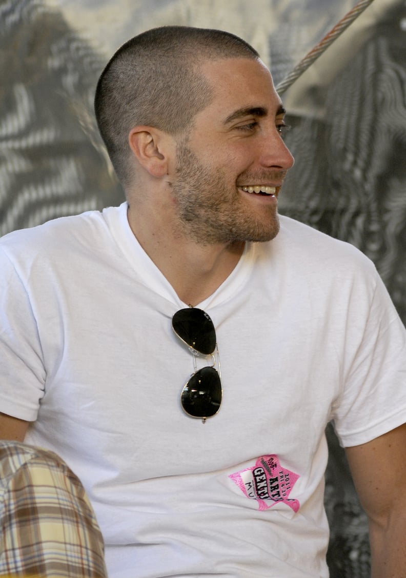 Jake gyllenhaal buzz cut