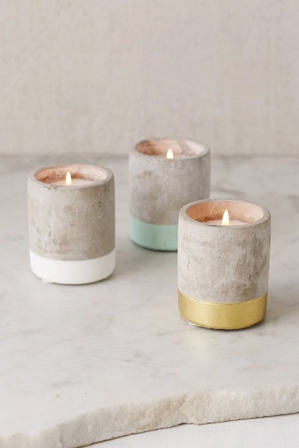 Small Concrete Candle (14) Cute Candles Under 25 POPSUGAR Home Photo 4