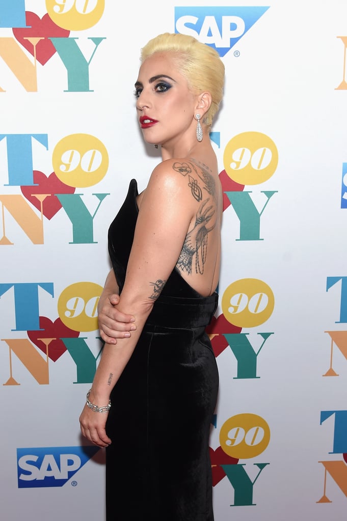 Lady Gaga at Tony Bennett's 90th Birthday Party