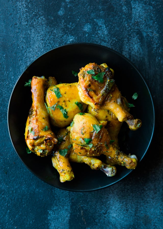 Baked Honey Coriander Turmeric Chicken