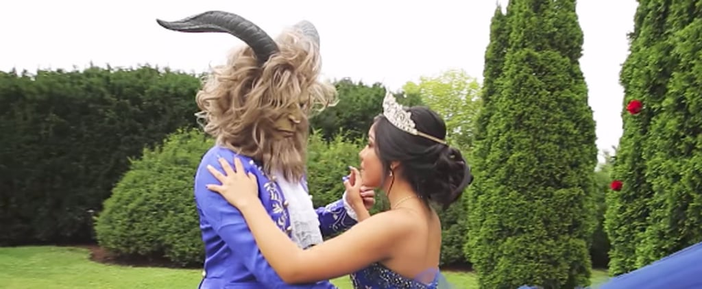 Beauty and the Beast Themed Quinceanera