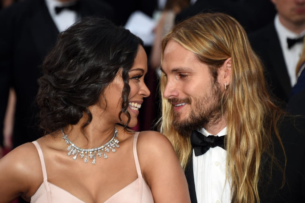 Zoe Saldana at the Oscars 2015 Pictures