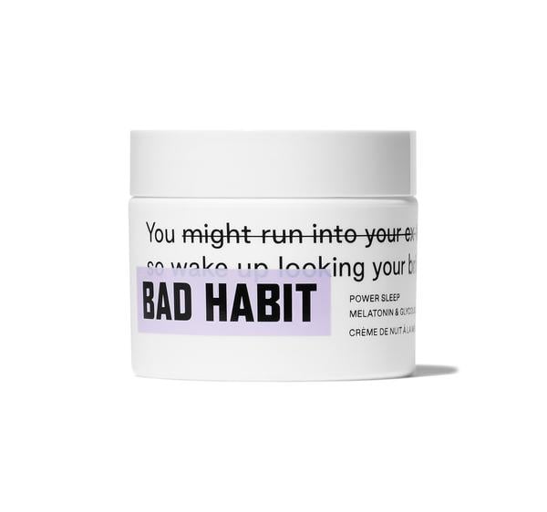 Bad Habit Power Sleep Melatonin & Glycolic Night Cream