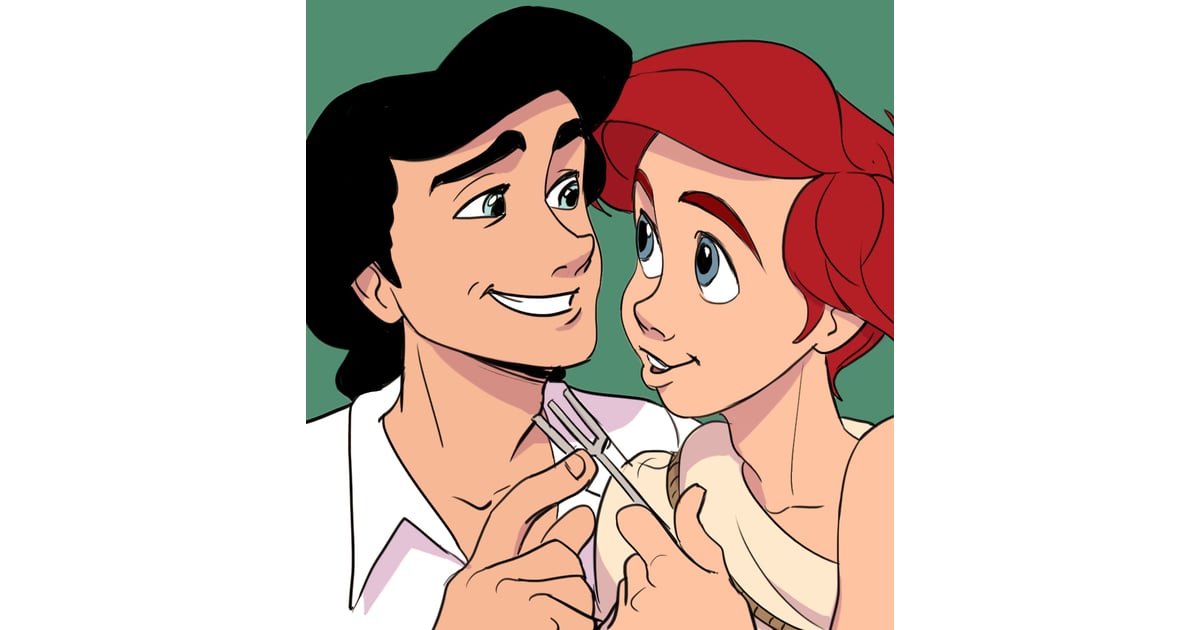 Eric And Male Ariel Gay Disney Characters Popsugar