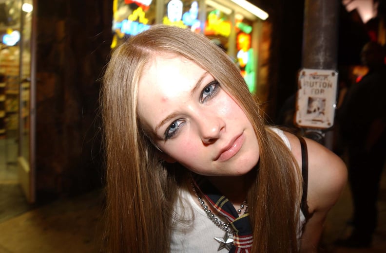 Avril Lavigne in 2002