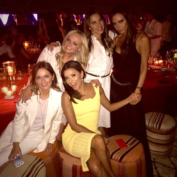Spice Girls Reunite at David Beckham's Birthday 2015