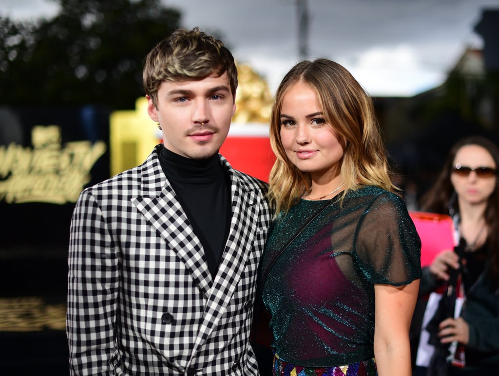 Miles Heizer Checkered Suit at 2017 MTV Movie Awards